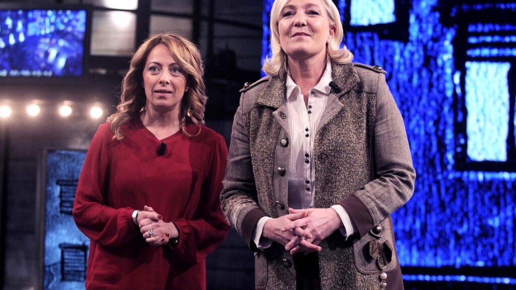 Meloni e Le Pen: il patto tra le due regine della destra europea per governare a Bruxelles