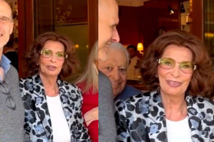 Sophia Loren riappare in pubblico dopo anni: il video commovente