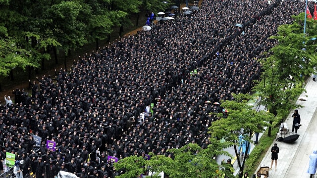 I lavoratori sudcoreani di Samsung hanno proclamato uno sciopero a oltranza