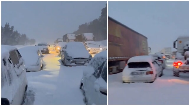 Ingorgo record di 30 chilometri per la neve: una donna muore di freddo nel traffico