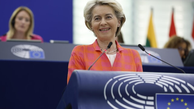 Von der Leyen presenta la sua nuova Commissione