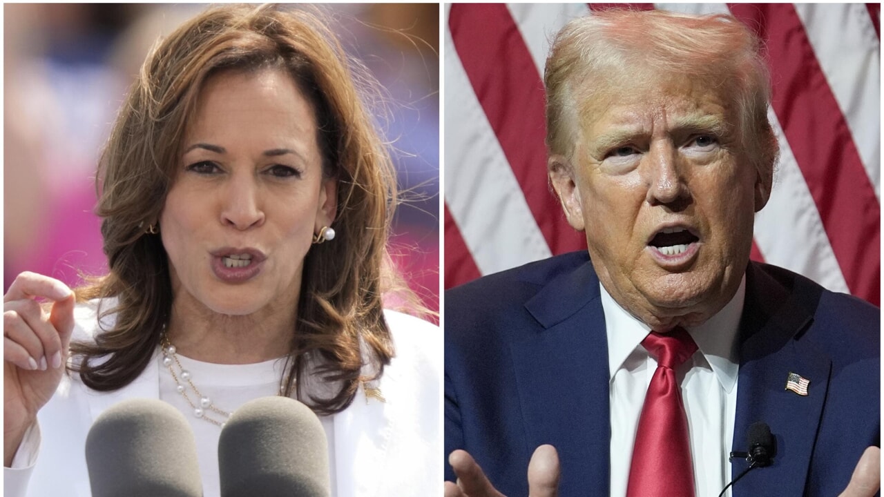 Kamala Harris ha detto che Trump "è un fascista"