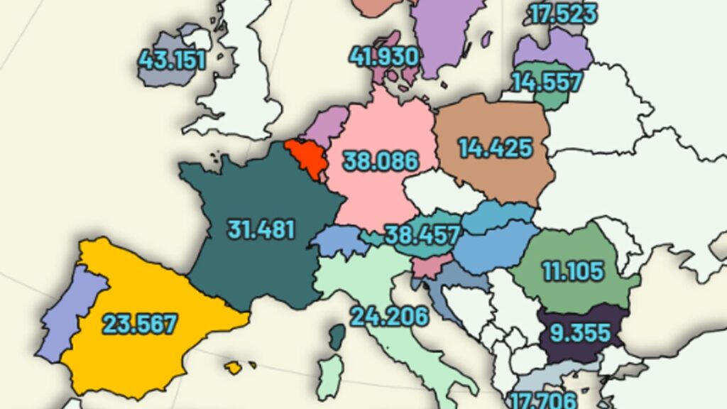 Stipendi reali: arriva la doccia fredda per gli italiani