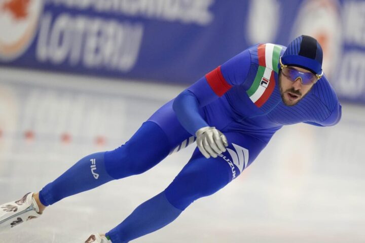 Mondiali pattinaggio velocità, grande Italia: Ghiotto oro nei 10.000 metri, Lollobrigida bronzo nel mass start