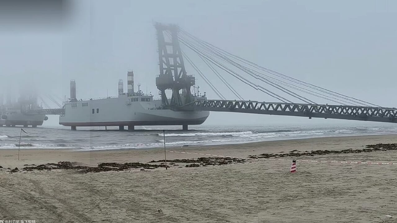 Le nuove "chiatte speciali" della Cina sono un segnale dell'invasione di Taiwan