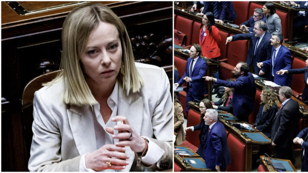 Meloni: "Il manifesto di Ventotene non è il mio modello d'Europa", e scoppia la bagarre. Seduta sospesa