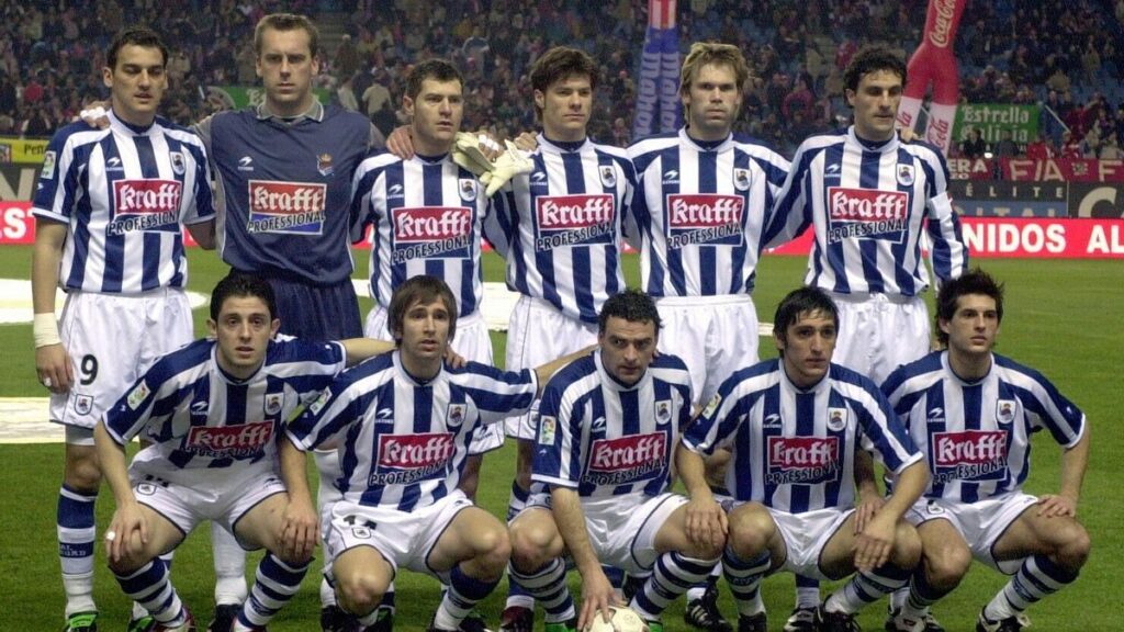 La Real Sociedad prepara un homenaje en el derbi para los realistas con diez años en la primera plantilla