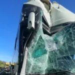 Scontro tra scuolabus e tir sull’A1: un bambino grave, paura per 41 alunni