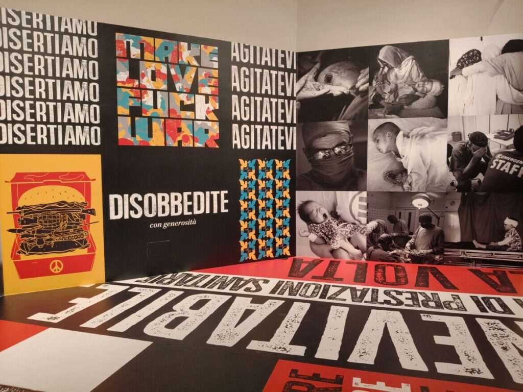 Alleate per disertare guerre e riarmo: Emergency e Cheap in mostra a Palazzo esposizioni
