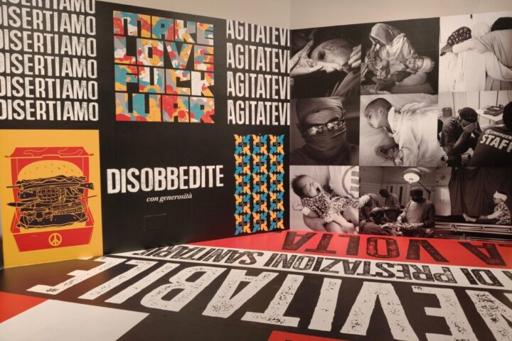 Alleate per disertare guerre e riarmo: Emergency e Cheap in mostra a Palazzo esposizioni