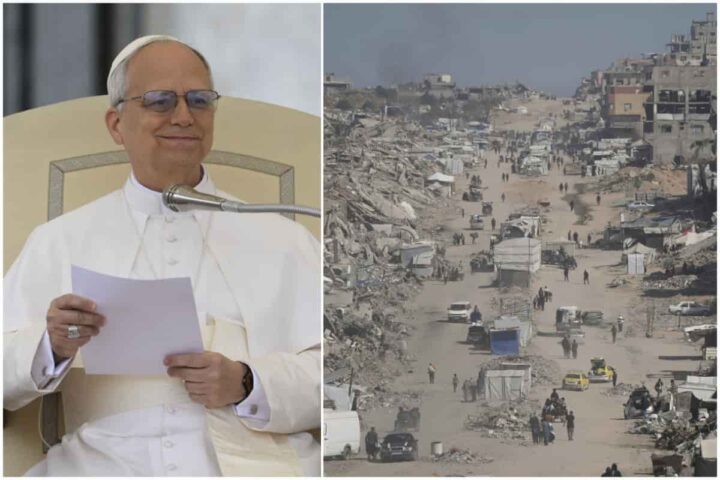 Anche papa Leone batte su Gaza: «Un dolore straziante, portare aiuti»