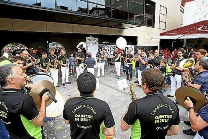 Las charangas tomarán Lasarte-Oria el 17 de mayo