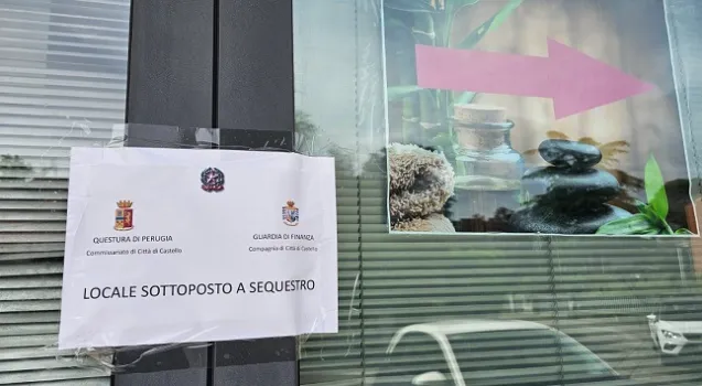 Sequestrato centro massaggi “a luci rosse”, titolare denunciato per favoreggiamento prostituzione