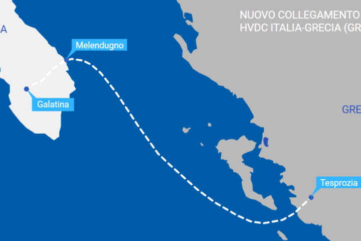 Terna, il nuovo collegamento elettrico sottomarino tra l’Italia e la Grecia approderà a Melendugno