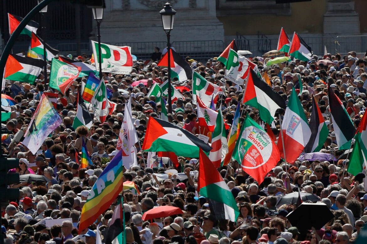 Centrosinistra unito per Gaza: «Siamo 300mila»