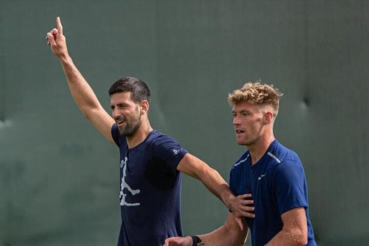 Adam Jones: "Vivo un sogno come sparring partner a Wimbledon"