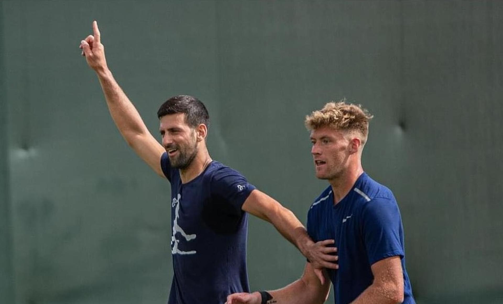 Adam Jones: "Vivo un sogno come sparring partner a Wimbledon"