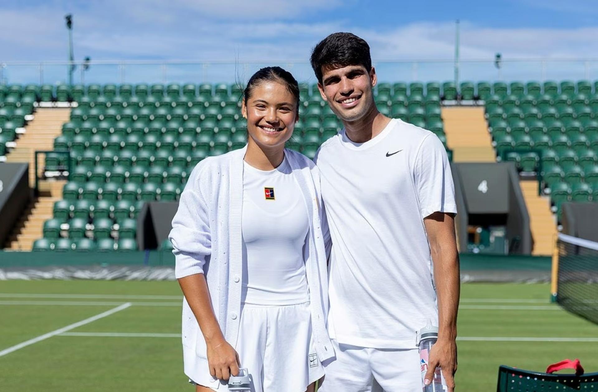 Emma Raducanu parla del suo legame con Carlos Alcaraz