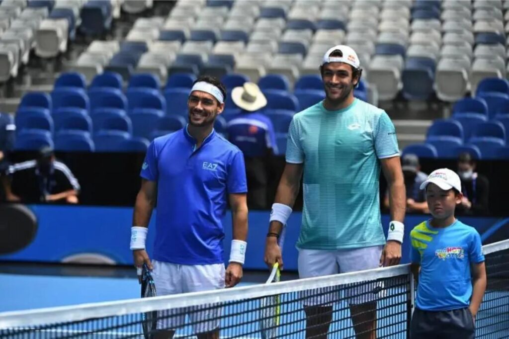 Fognini: il saluto di Berrettini per l'ultimo Wimbledon