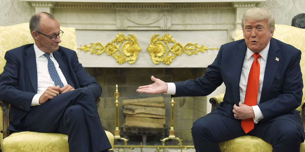 Il cancelliere tedesco sostiene Trump senza riserve