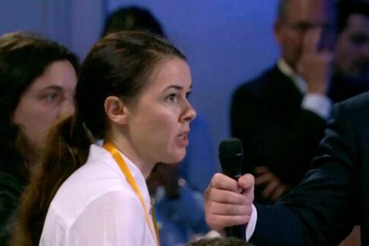 La giornalista ucraina scrive a Trump: «Mio marito è al fronte, inviate i Patriot»