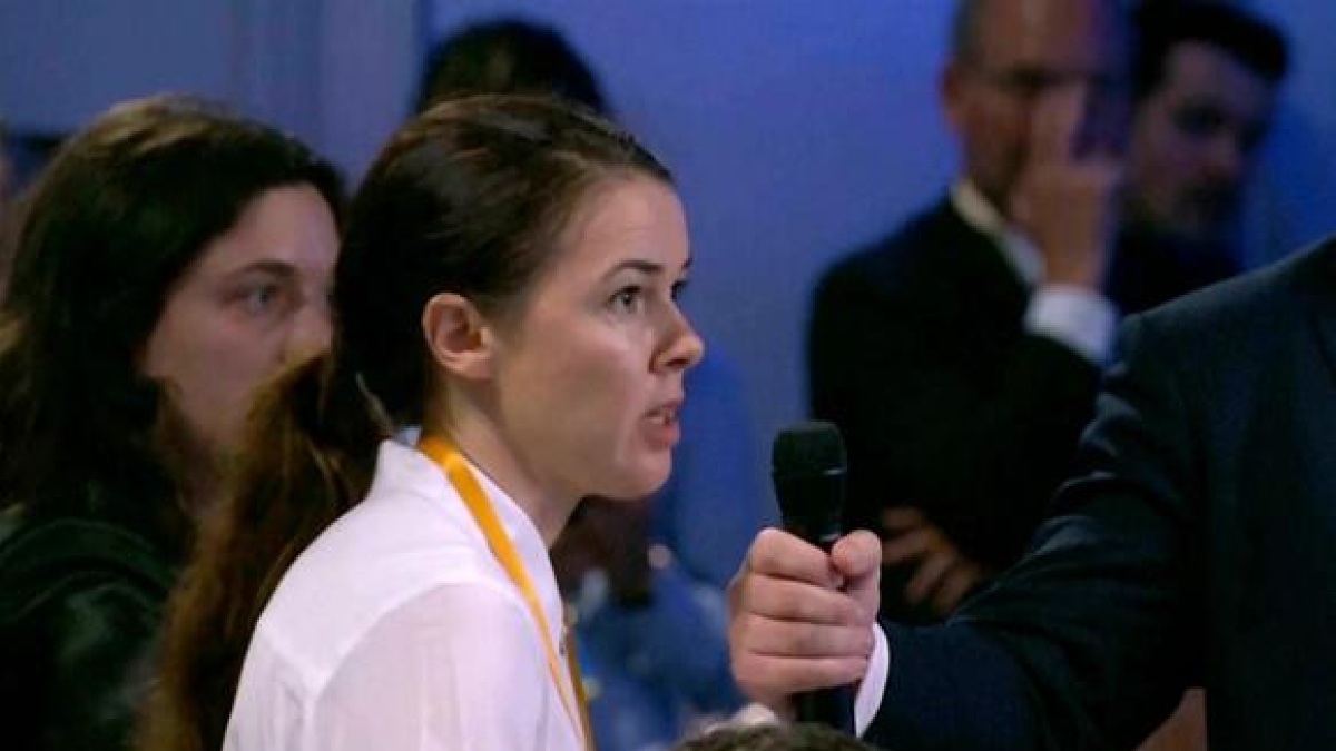 La giornalista ucraina scrive a Trump: «Mio marito è al fronte, inviate i Patriot»