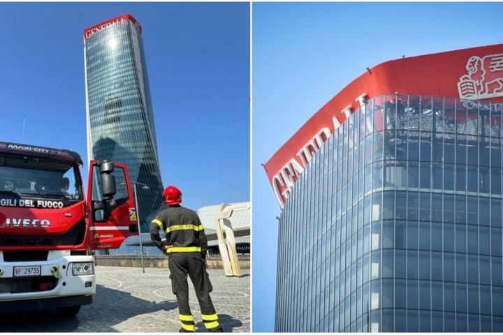 La torre Hadid e l'insegna delle Generali: il mistero dell'inclinazione dovuto al caldo estremo