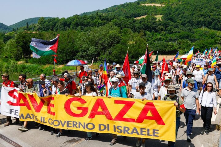 Marcia per Gaza: 8.000 a Marzabotto per dire "Stop al genocidio"