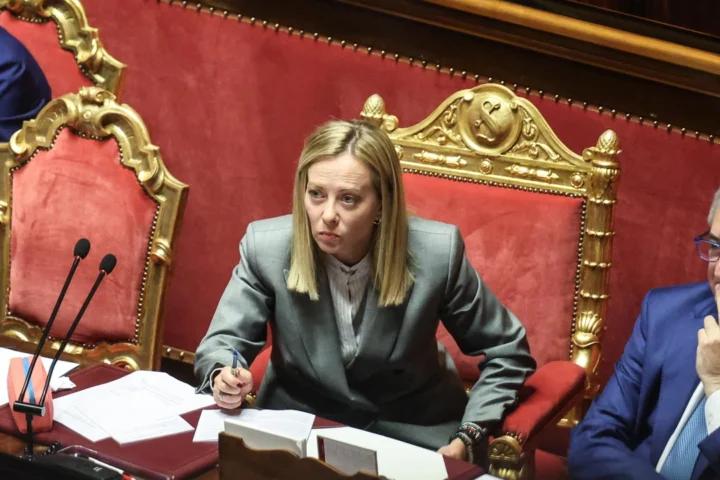 Meloni spiega il significato di "Si vis pacem para bellum" al Senato