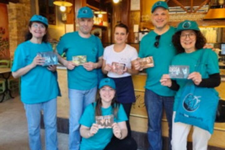 Montecatini, i negozianti fanno fronte comune contro la droga distribuendo centinaia di opuscoli