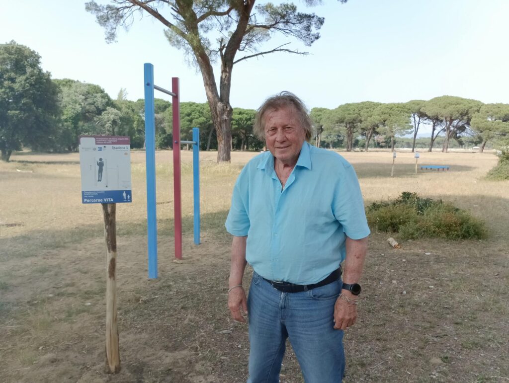 Nuovo percorso vita nel parco: unire attività sportiva e natura