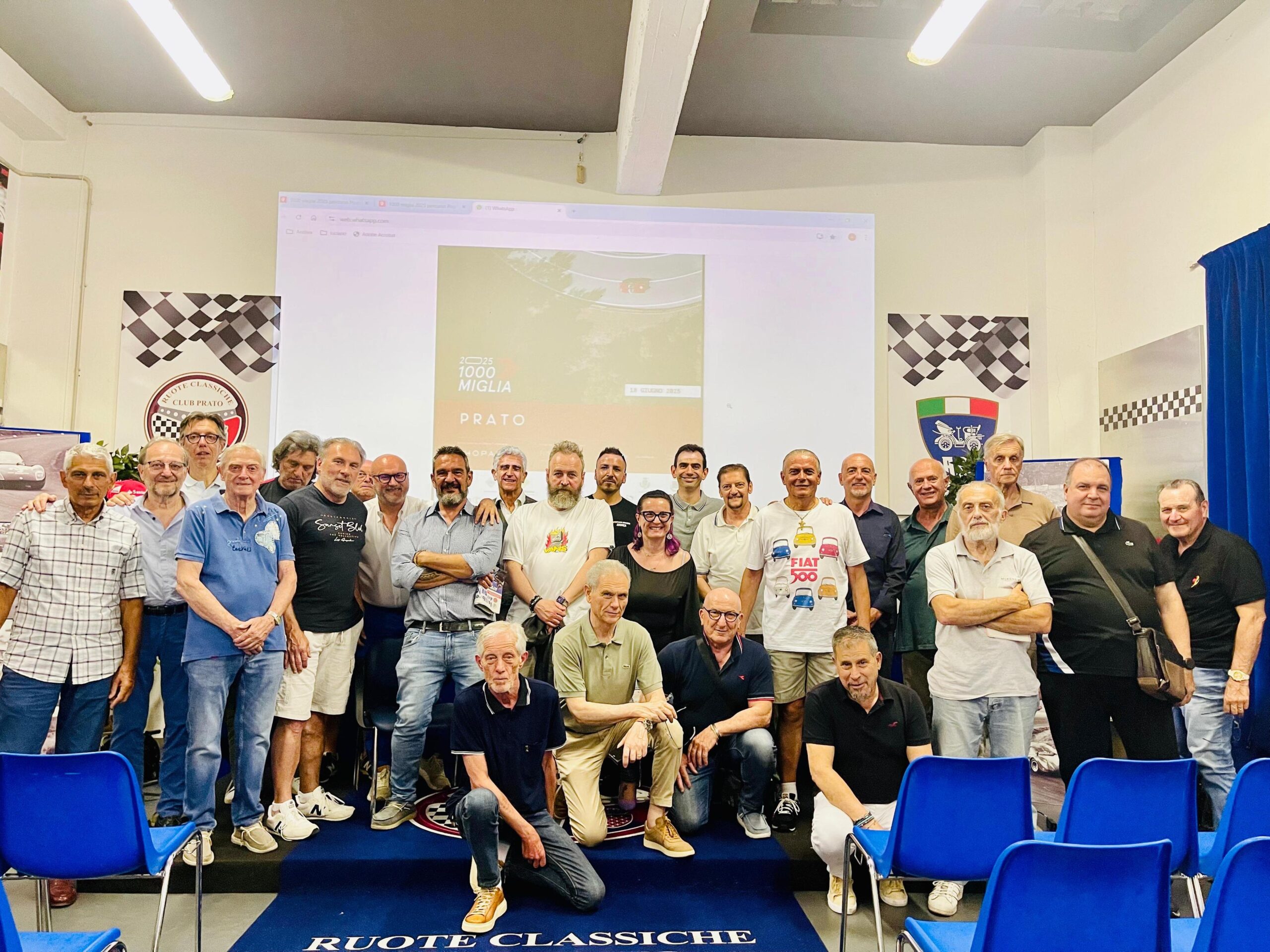 Prato, cresce l'attesa per la 1000 Miglia. Le iniziative per il passaggio della corsa