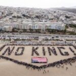 Proteste contro Trump durante la grande parata militare