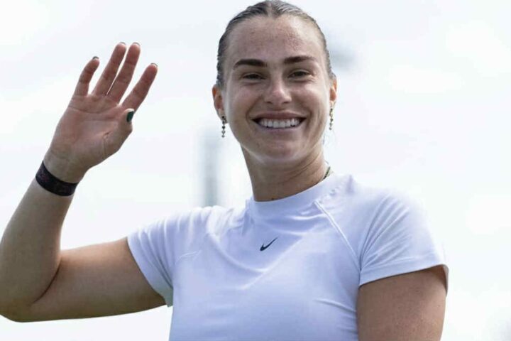 Sabalenka: "Allenarsi con Djokovic e Sinner è stato straordinario"