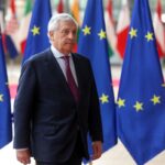 Tajani: «La bandiera europea è blu come il manto della Madonna»