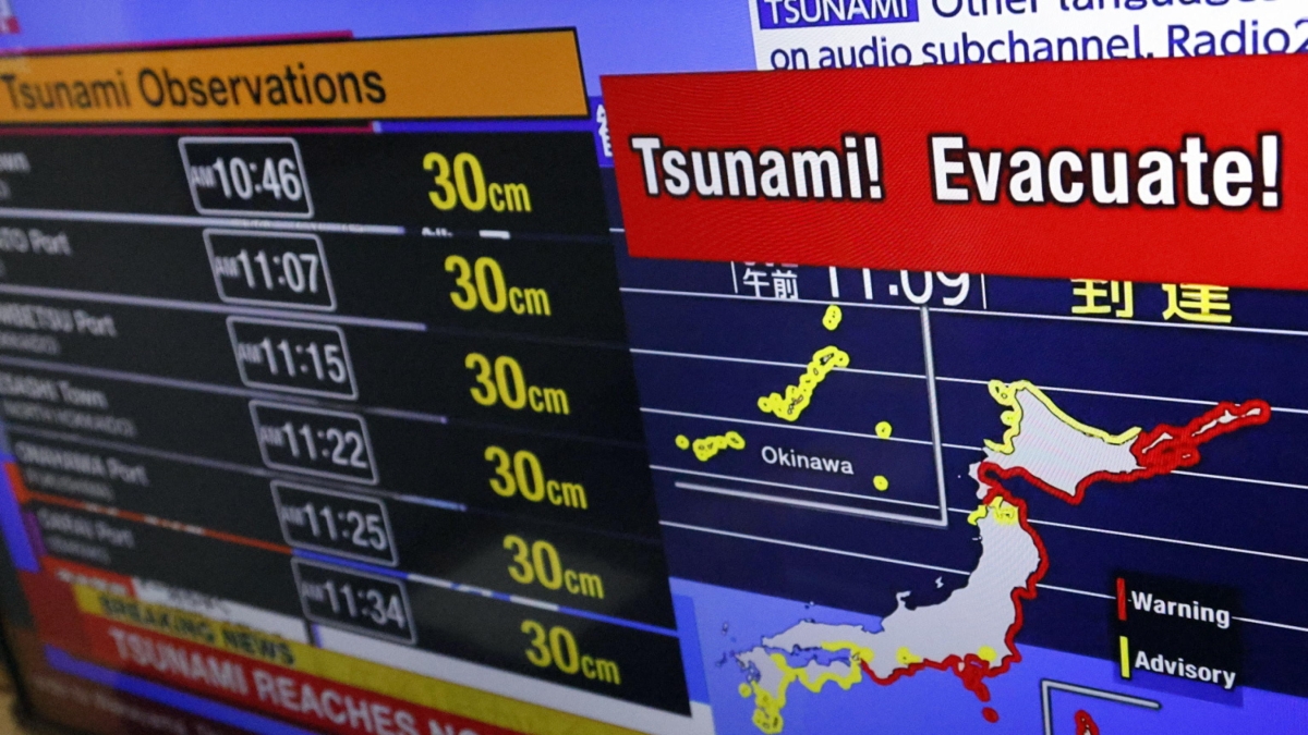 Allerta tsunami in Giappone, Russia e California: evacuazioni sulle coste del Pacifico dopo il terremoto in Kamchatka
