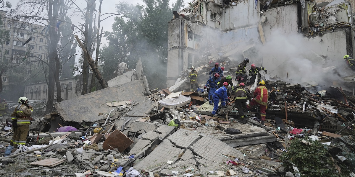 Attacco russo a Kiev: sei morti e decine di feriti