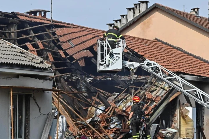 Esplosione in palazzina, arrestato vigilante per minaccia alla ex