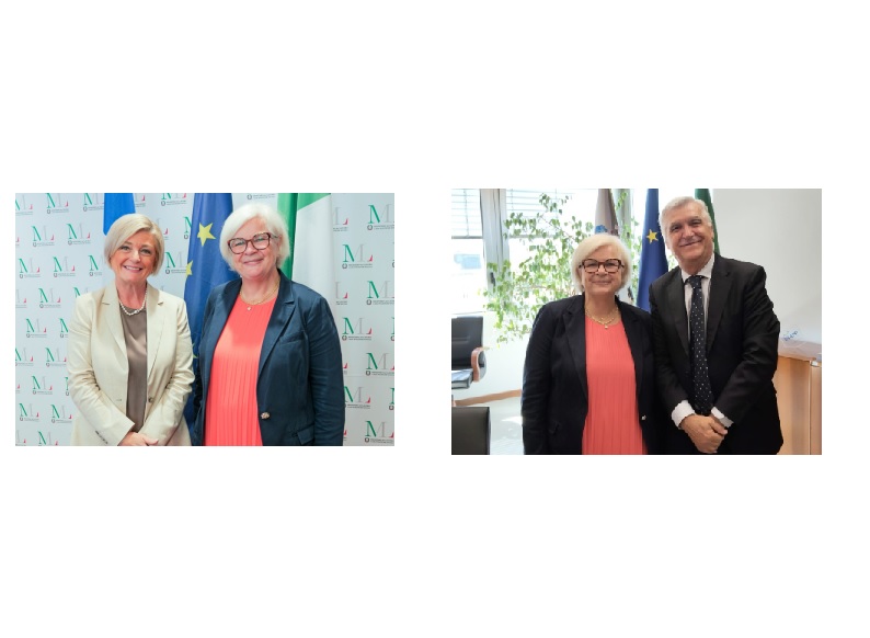 Incontro a Copenaghen tra la Ministra Calderone e Vautrin Piantedosi sull'invecchiamento demografico