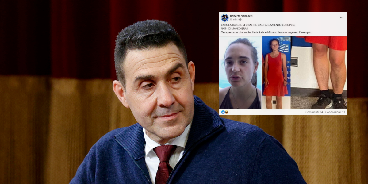 Rackete si dimette, Vannacci pubblica la foto delle gambe non depilate: «Non ci mancherai»
