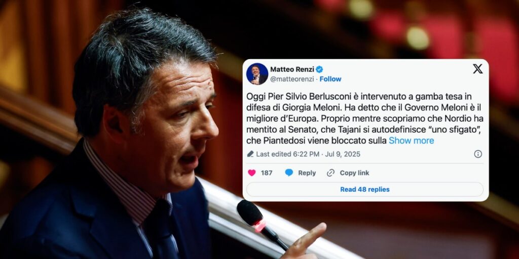 Renzi si dimette da Mondadori dopo le dichiarazioni di Berlusconi