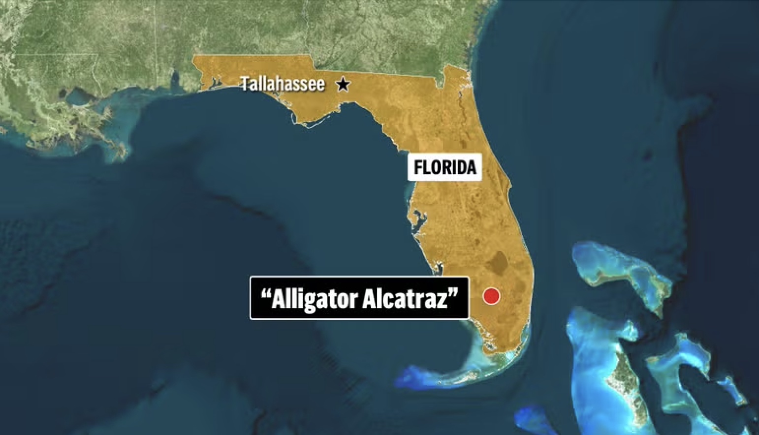 Rientro a Roma di uno dei due italiani detenuti ad "Alligator Alcatraz"