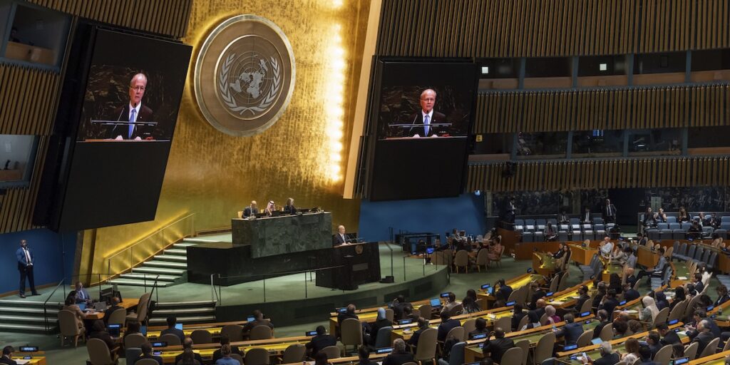 Una dichiarazione innovativa sulla Palestina