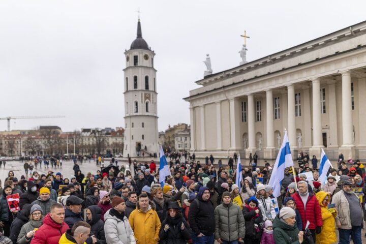 Migliaia di persone attese a Vilnius per protestare contro la nuova coalizione