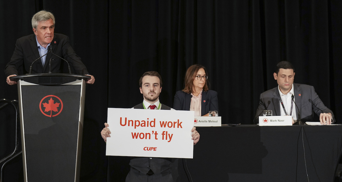 Air Canada sospende tutti i voli a causa di uno sciopero degli assistenti di volo