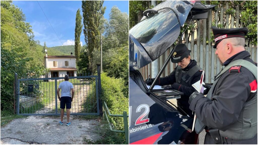 Cadavere di settantenne trovato sepolto vicino a villetta isolata ad Arrone, indagini in corso