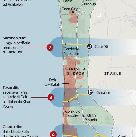 Cinque passi per conquistare Gaza
