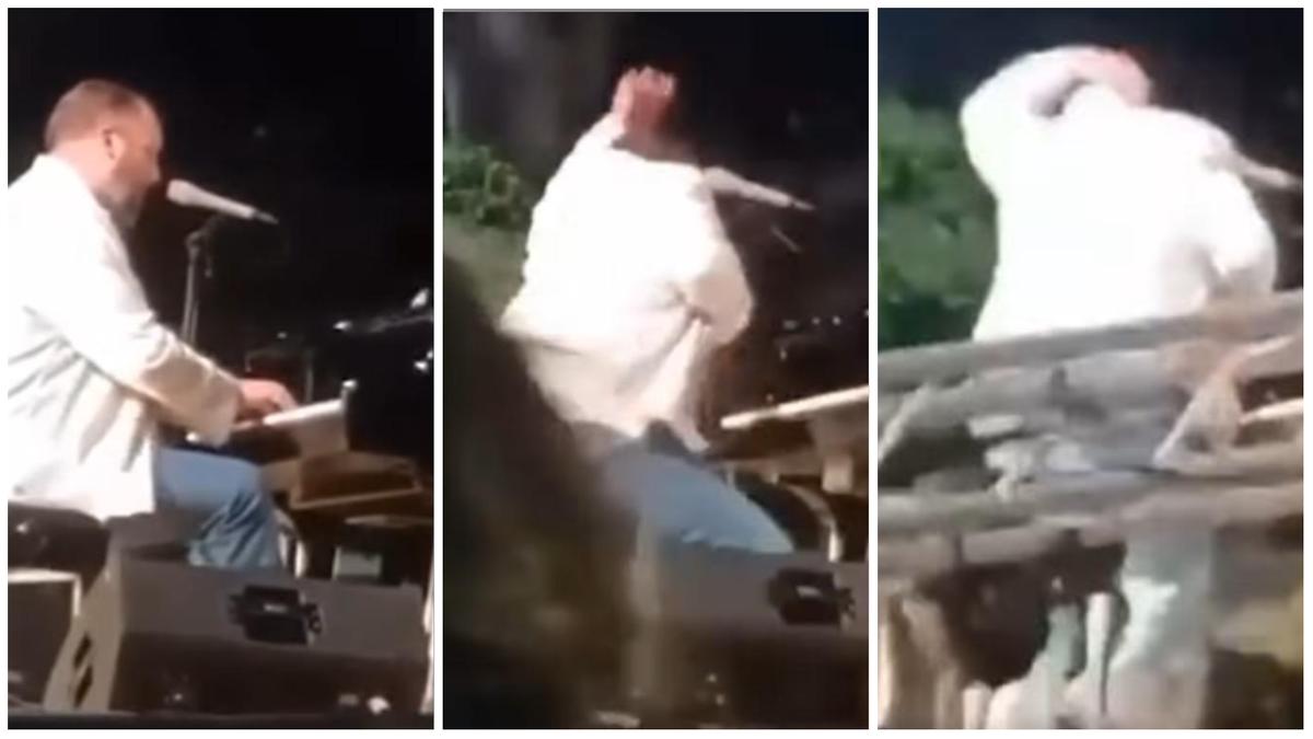 Crollo di un traliccio al concerto di Raphael Gualazzi a Montecorice, nessun ferito