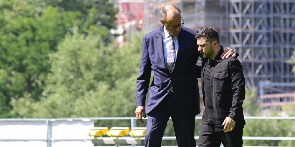 I leader europei cercano di salvare il salvabile nei negoziati per l'Ucraina