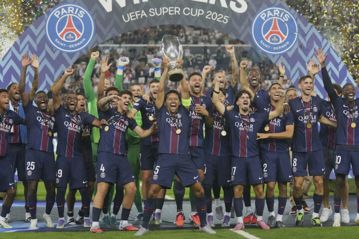 Il Paris Saint-Germain conquista la Supercoppa europea